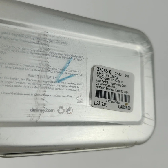 ⭐️3/ $30⭐️ Claire's Glitter Hair Chalk 7 Colours Tin Pack - Picture 8 of 9